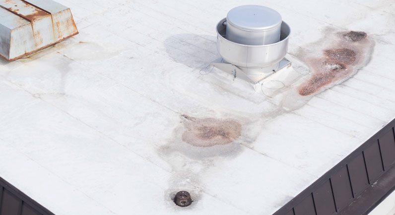 Commercial Roof Ponding Water