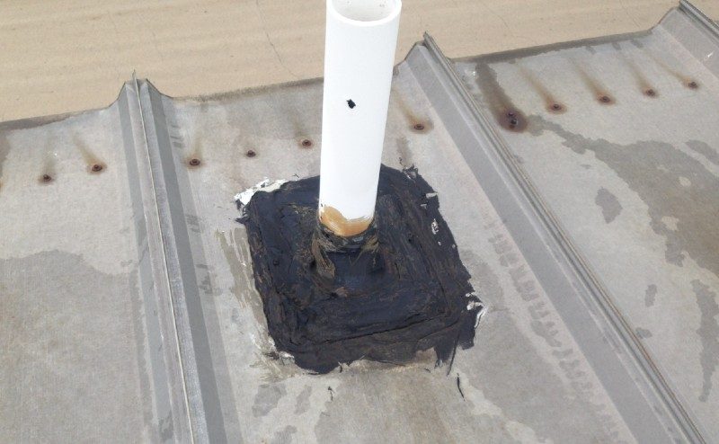 Metal Roof Sealant Breaking