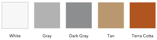 Pvc Roofing Membrane Colors