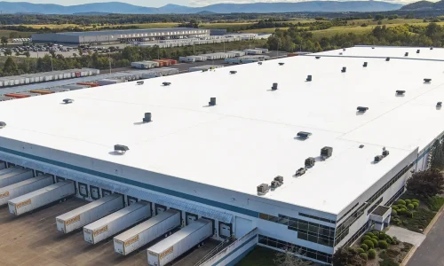 Commercial Roof Installation Finished