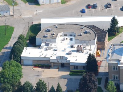 Commercial Flat Roofing in Williamsport, Indiana
