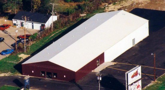 Metal Roof Retrofit Church
