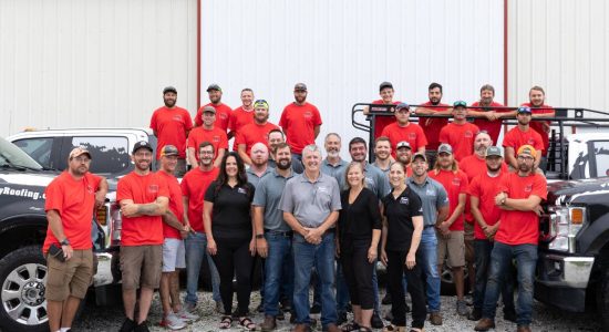 Sentry Roofing Inc Crew 40 Year Anniversary